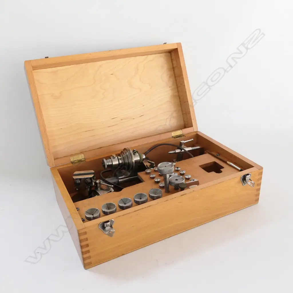 SWISS 'STAR' BRAND SMALL LATHE IN BOX Image 1++
